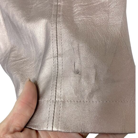 A|X Armani Exchange Faux Leather Dress-Size 10 - Picture 7 of 13